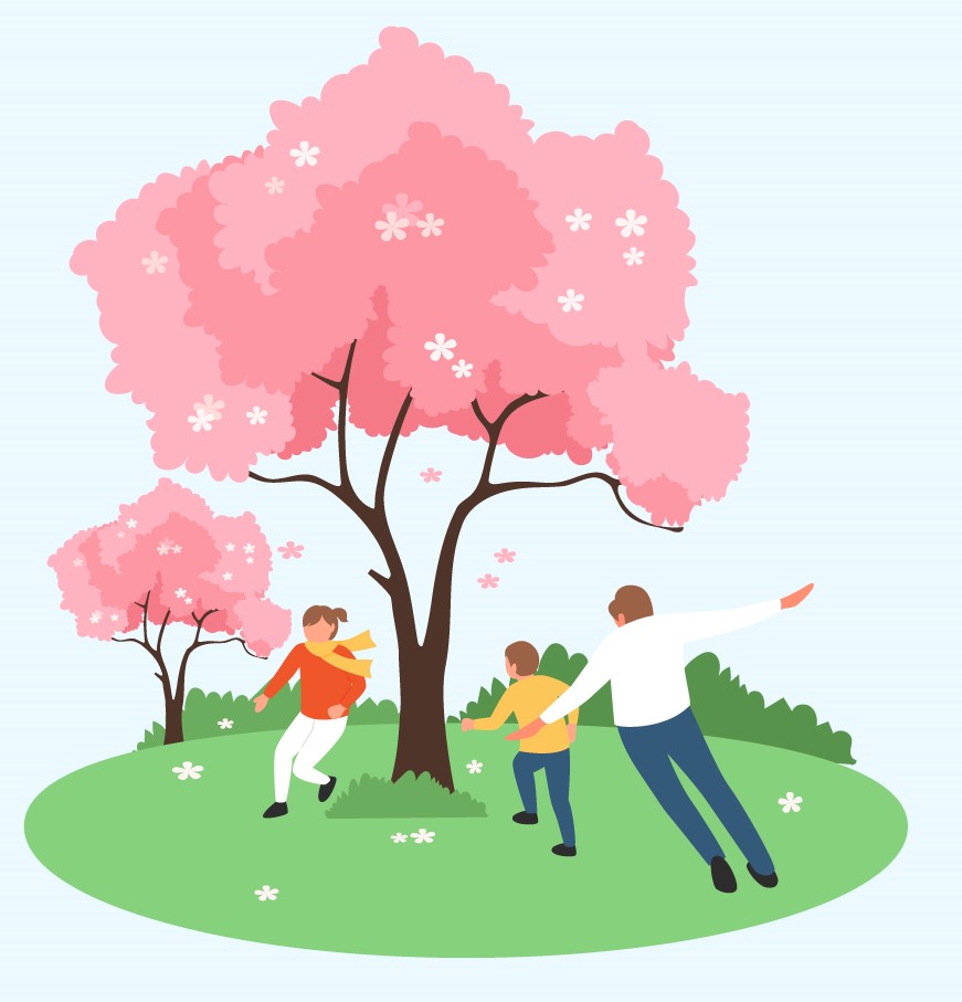 お花見4