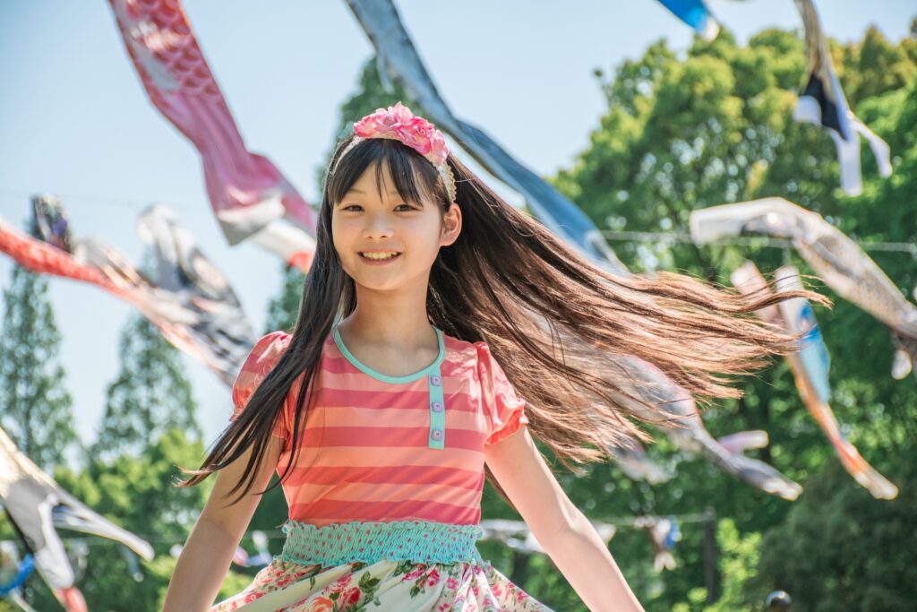 ベランダの鯉のぼり-02